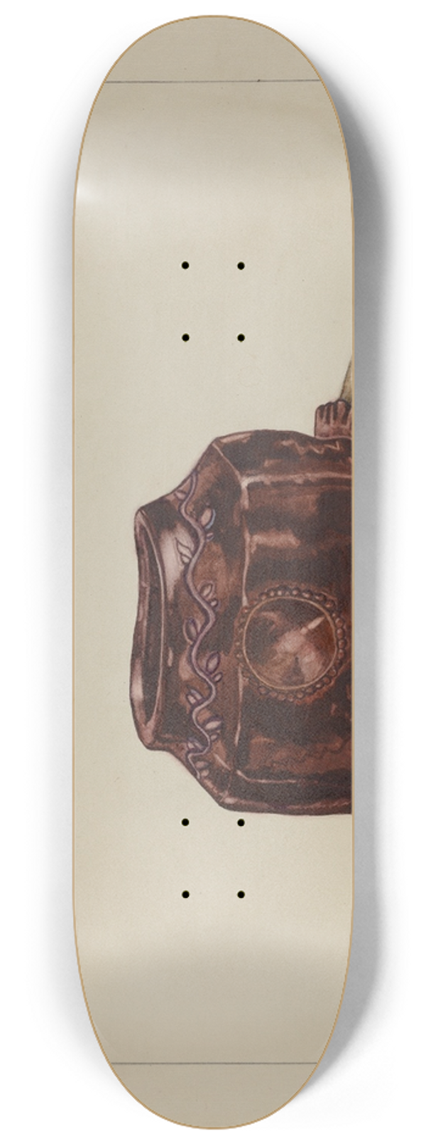 Hedwig Emanuel - Slip Cup 8.25 inch art skate deck