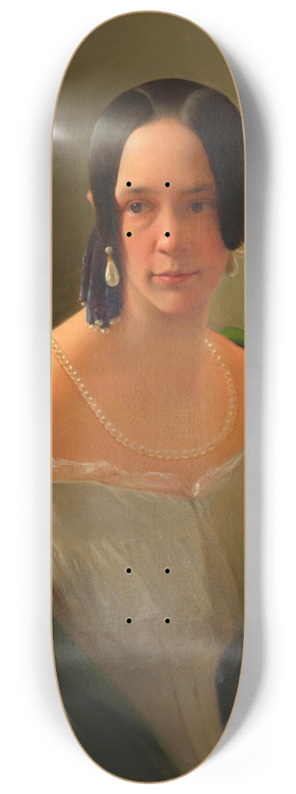 Heinrich Hollpein - Marie Geisler, geb. Kramer, Gattin eines K.k. Feldapothekerbeamten der Garnisonsspitalsapotheke in Prag 8.25 inch art skate deck