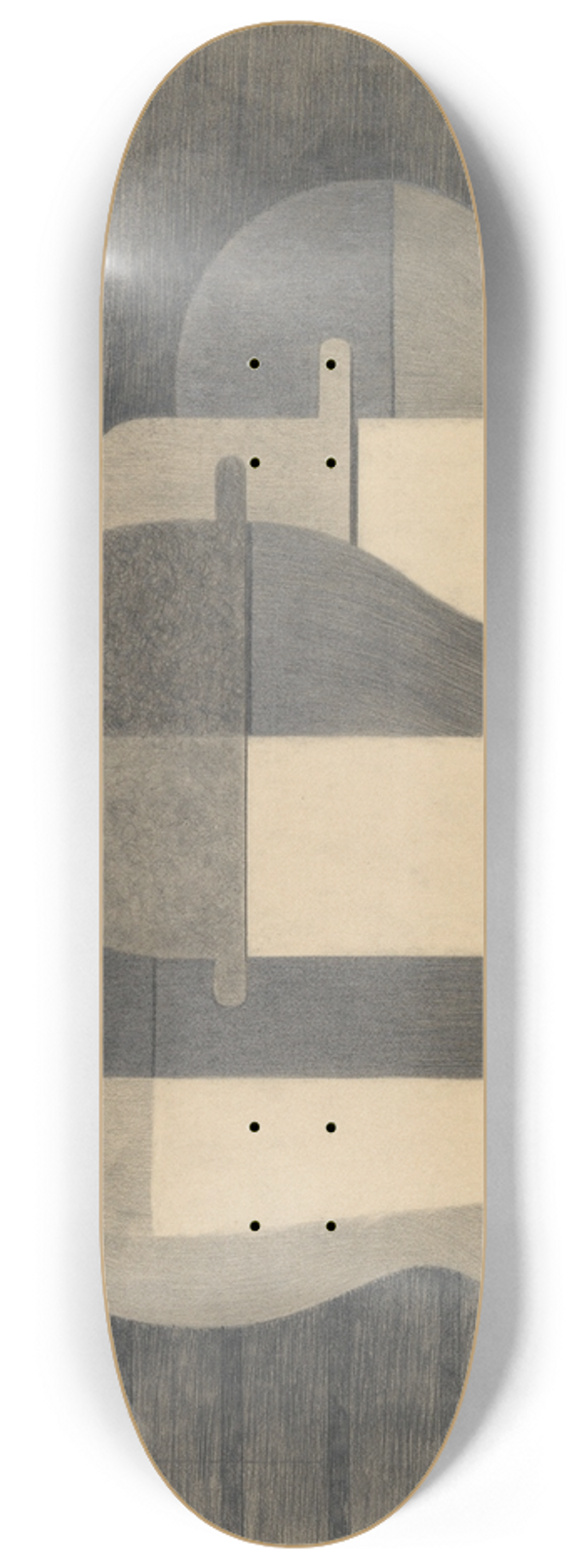 Heinrich Hrle - Gruppe 8.25 inch art skate deck