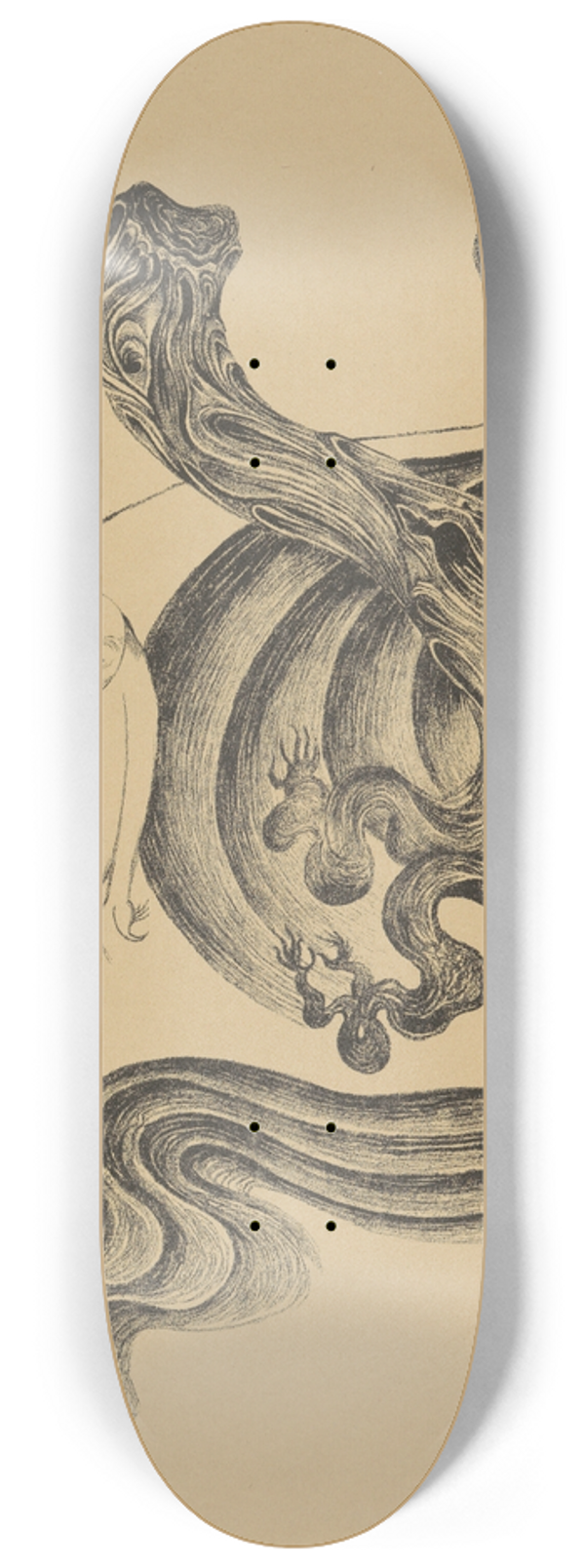 Heinrich Hrle - Krppel 12 8.25 inch art skate deck