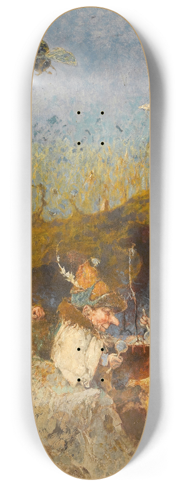 Heinrich Schlitt - Die Zwergensuppe 8.25 inch art skate deck