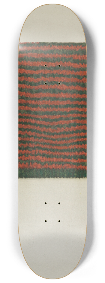 Helen E. Gilman - Shaker Textile 8.25 inch art skate deck