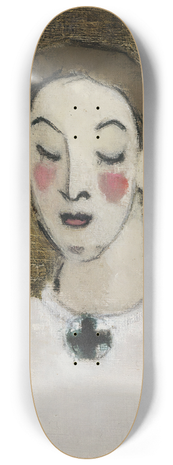 Helene Schjerfbeck - Nurse I (Kaija Lahtinen) 8.25 inch art skate deck
