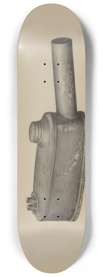 Helen Hobart - Bunker Lamp 8.25 inch art skate deck