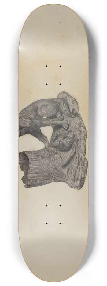 Helen Hobart - Match Holder 8.25 inch art skate deck