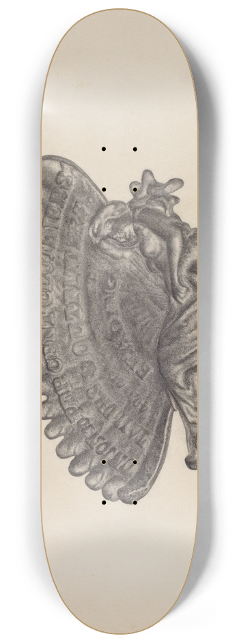 Helen Hobart - Visiting Card Tray 8.25 inch art skate deck