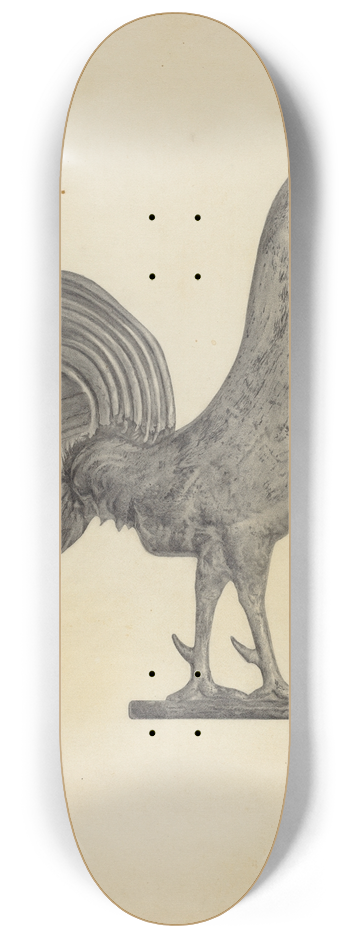 Helen Hobart - Weather Vane Finial 8.25 inch art skate deck