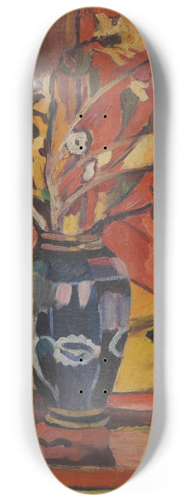 Helmuth Macke - Stillleben 8.25 inch art skate deck