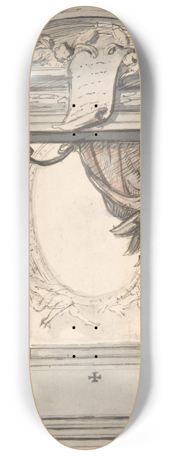 Hendrik-Frans Verbruggen - Design for an altar 8.25 inch art skate deck