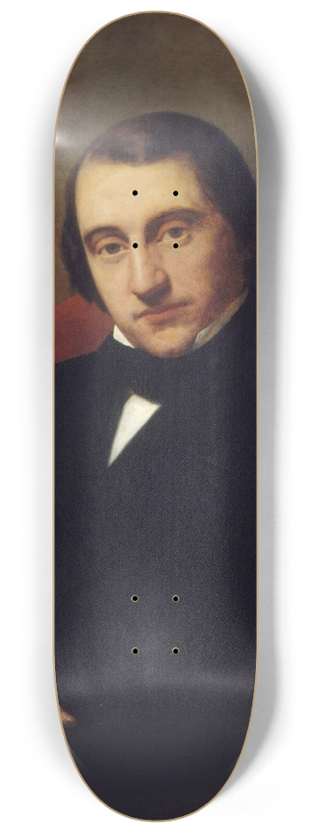 Hendrik Scheffer - Portrait dErnest Renan 8.25 inch art skate deck