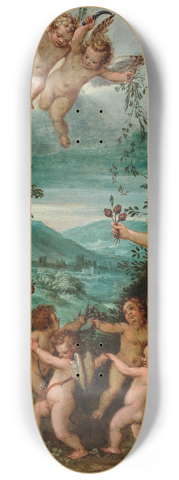 Hendrik van Balen - Apollo and Ceres 8.25 inch art skate deck