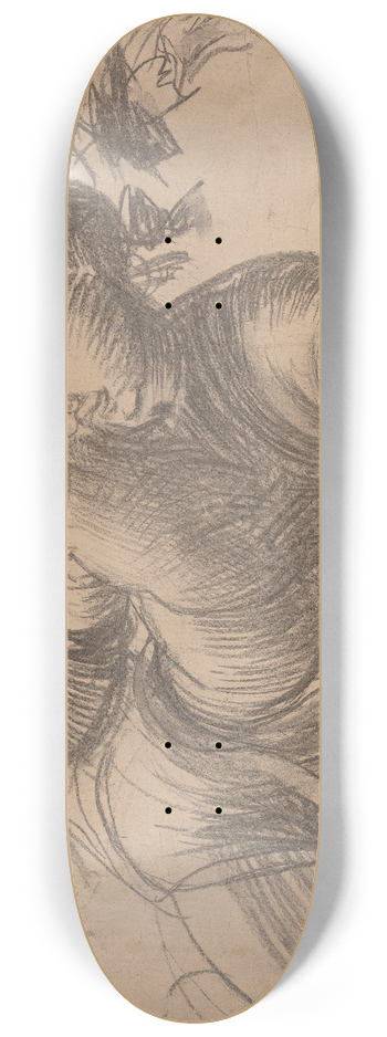 Alfred George Stevens - Study of a Classical Figure 8.25 inch art skate deck