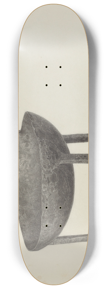 Alfred Goldstein - Skillet 8.25 inch art skate deck