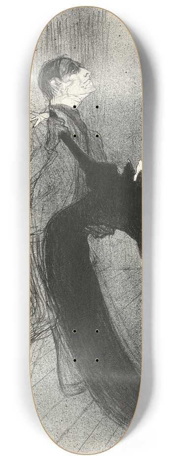 Henri de Toulouse-Lautrec - The Fainting Fit 8.25 inch art skate deck