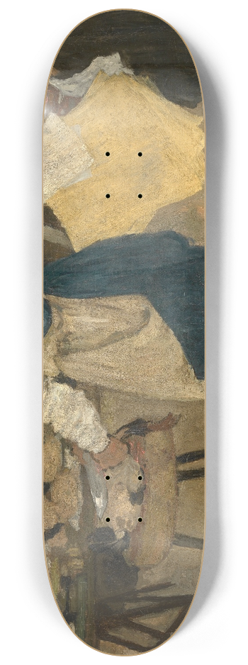 Henri Evenepoel - The Poulterer 8.25 inch art skate deck