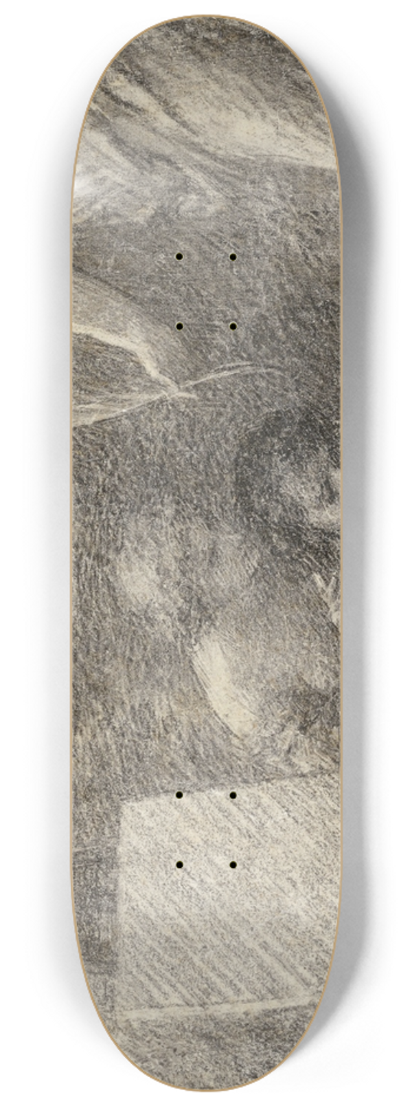 Henri Fantin-Latour - Le Dcouragement de lartiste (The Discouraged Artist ) 8.25 inch art skate deck