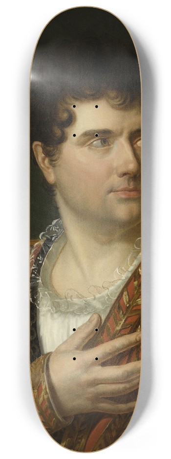 Henri-Franois Riesener - Jean-Baptiste-Sauveur Gavaudan (1772-1840), chanteur 8.25 inch art skate deck