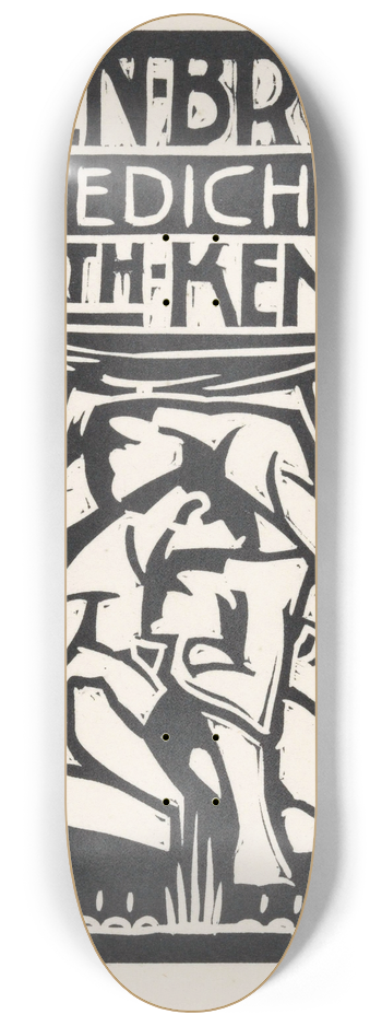 Henri Jonas - De zeven broeders 8.25 inch art skate deck
