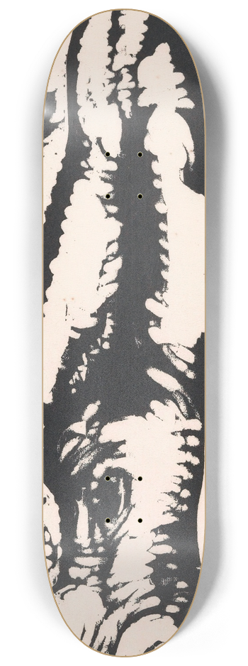 Henri Jonas - Liggende, naakte vrouw 8.25 inch art skate deck