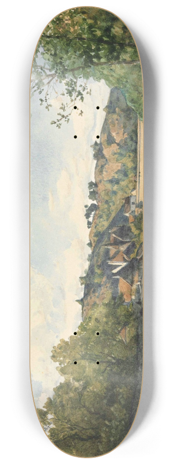 Henri-Joseph Harpignies - Hrisson 8.25 inch art skate deck