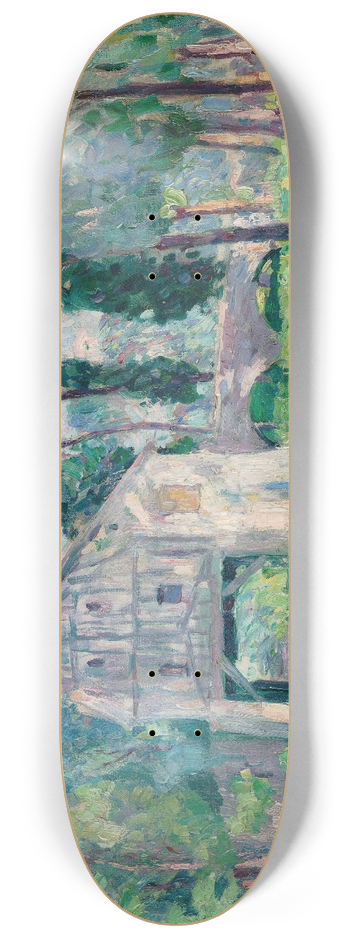 Henri Lebasque - Le moulin 8.25 inch art skate deck