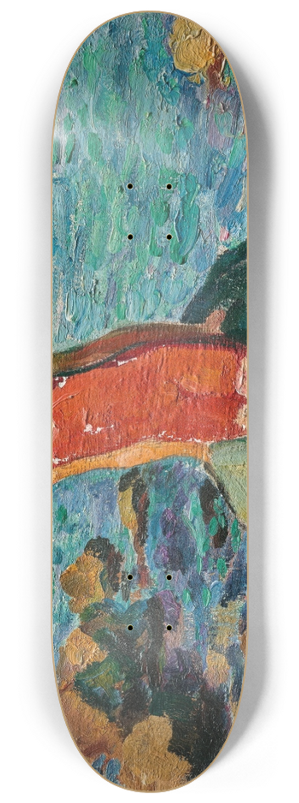Henri Lebasque - Nono au bord de la mer 8.25 inch art skate deck