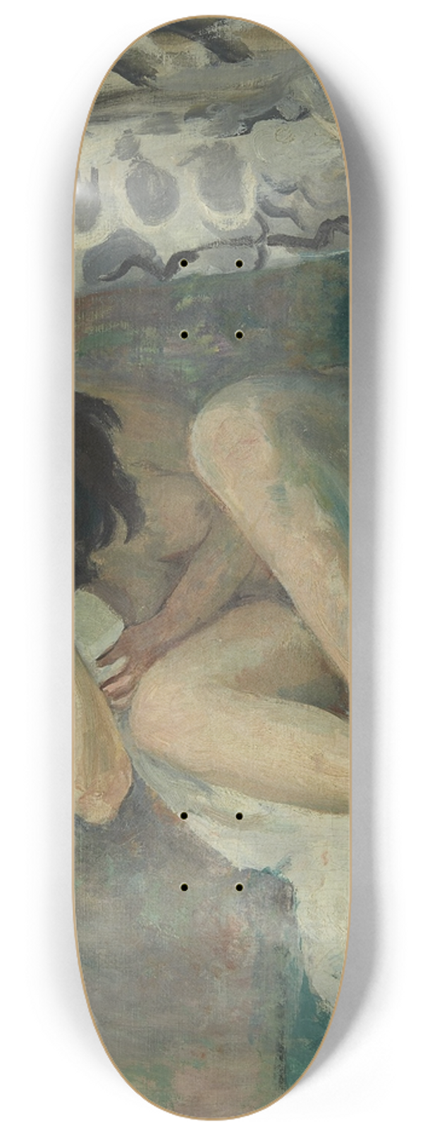 Henri Lebasque - Nu au tapis vert (Kiki) 8.25 inch art skate deck