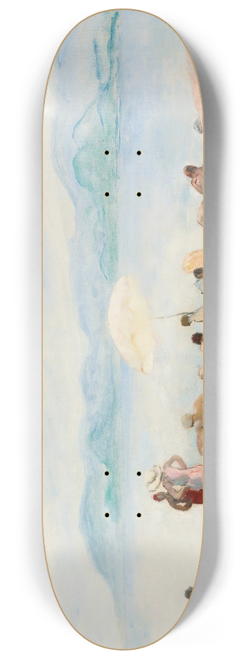 Henri Lebasque - Sur La Plage 8.25 inch art skate deck
