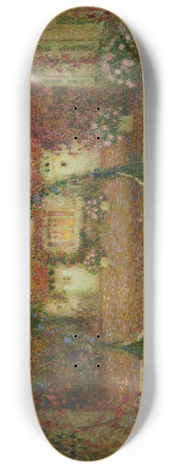 Henri Le Sidaner - La Maison 8.25 inch art skate deck