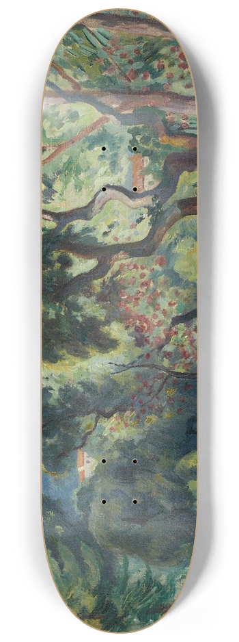 Henri Manguin - Sous-bois  la Moutte, Saint-Tropez 8.25 inch art skate deck