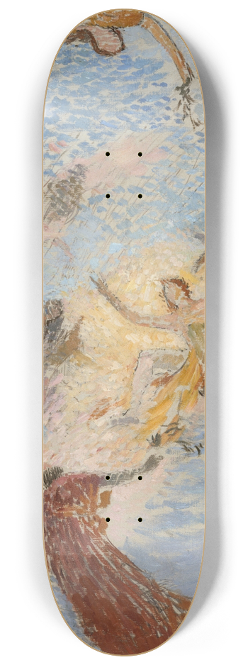 Henri Martin - Apollon et les muses 8.25 inch art skate deck