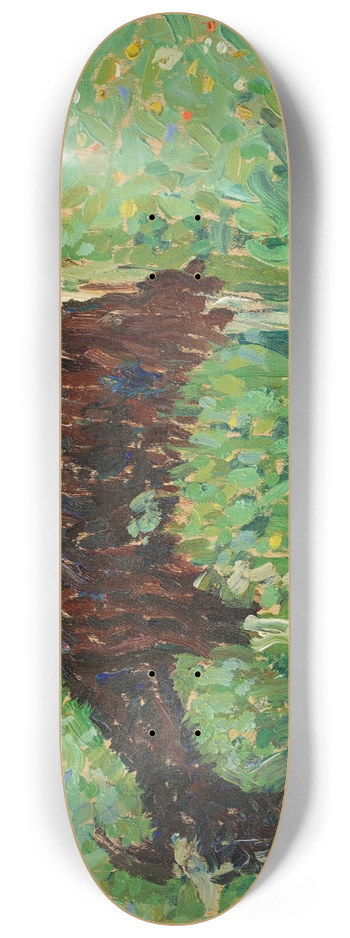 Henri Martin - Chvre dans un champ de fleurs 8.25 inch art skate deck