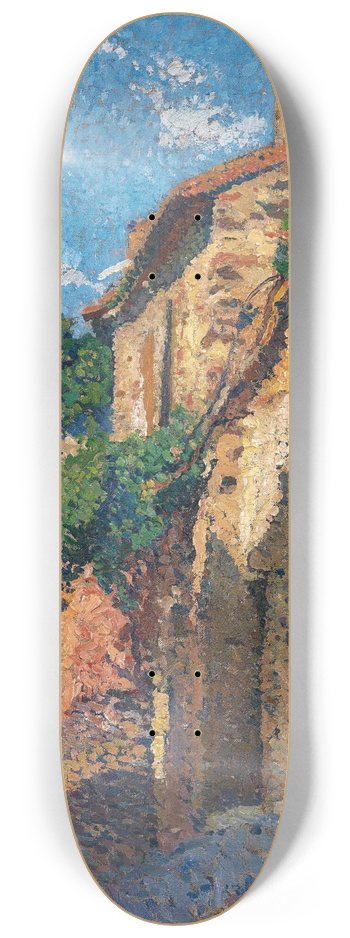 Henri Martin - Maisons  Collioure 8.25 inch art skate deck