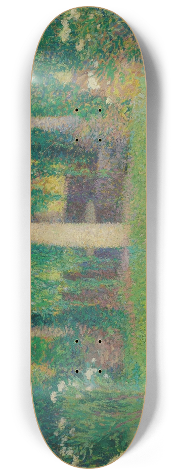 Henri Martin - Petit bassin prs de la tonnelle sud de Marquayrol (Jardin de lArtiste) 8.25 inch art skate deck