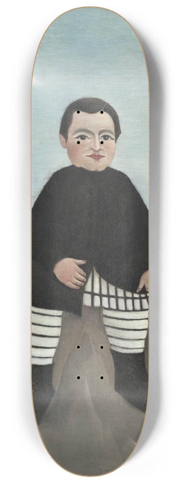 Henri Rousseau - Boy on the Rocks 8.25 inch art skate deck