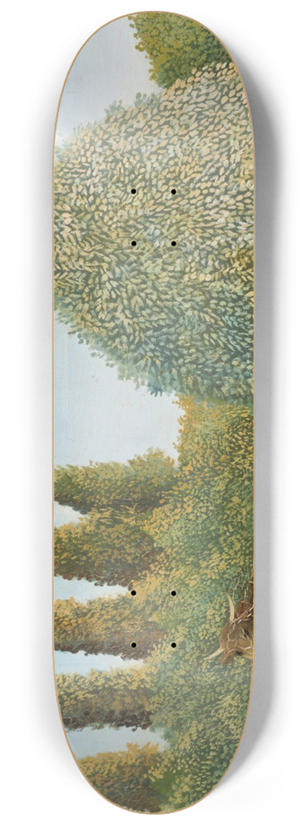 Henri Rousseau - Meadowland (The Pasture) 8.25 inch art skate deck