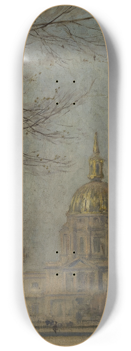 Henri Zuber - Boulevard des Invalides 8.25 inch art skate deck