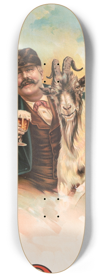 Henry Jerome Schile - Bock [beer no. 131] 8.25 inch art skate deck