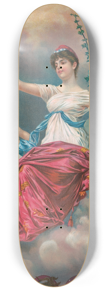 Henry Jerome Schile - Bock, [Columbia Bock no. 181] 8.25 inch art skate deck