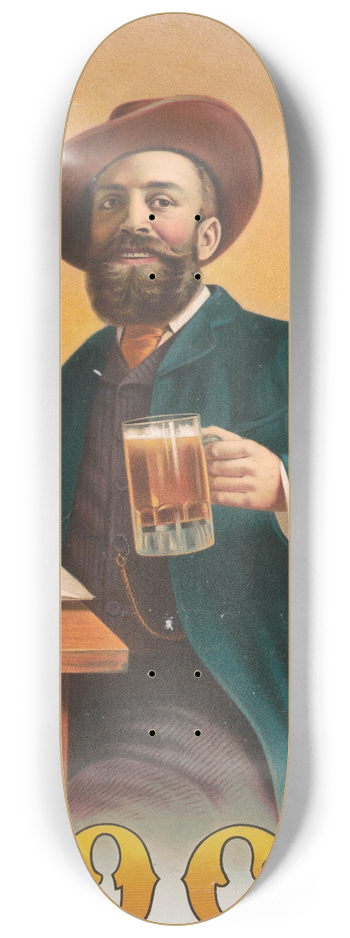 Henry Jerome Schile - Bock 8.25 inch art skate deck