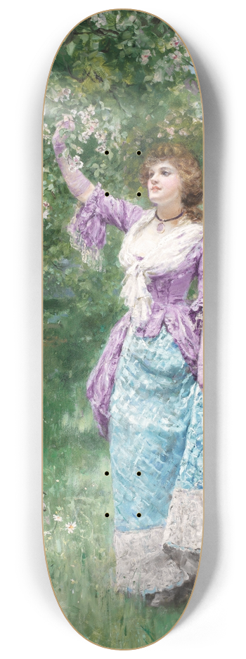 Henry John Yeend King - Spring blooms 8.25 inch art skate deck