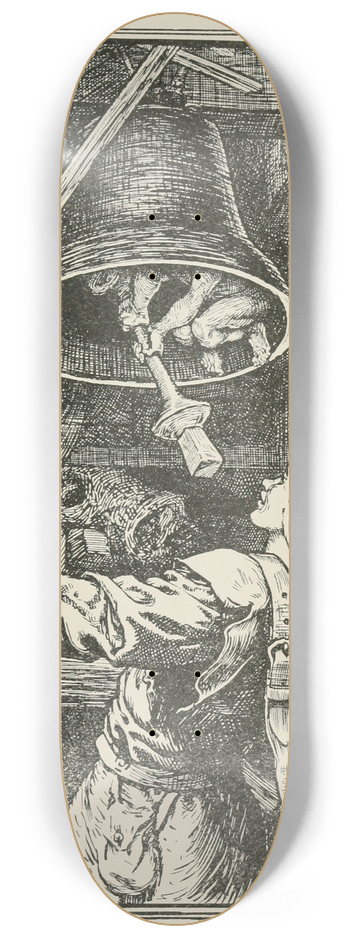 Henry Justice Ford - A Dwarf was in the Bell 8.25 inch art skate deck