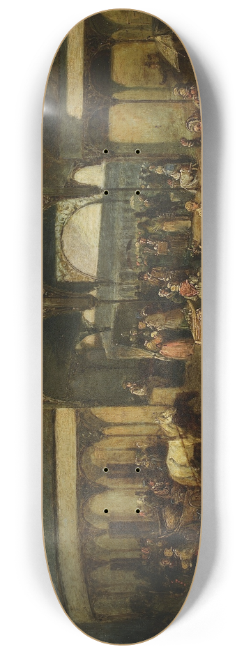 Henryk Pillati - Iron-Gate Square 8.25 inch art skate deck