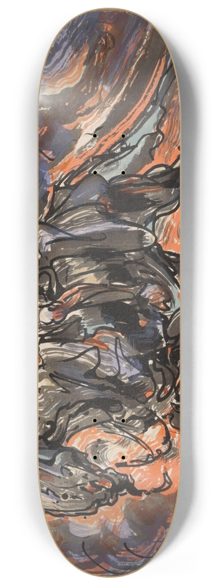 Alfred Ost - Alva 8.25 inch art skate deck