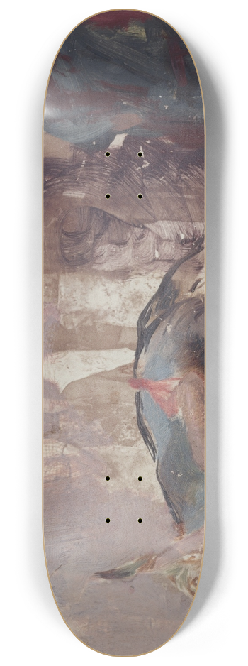Henryk Siemiradzki - Study to the Painting Christian Dirce 8.25 inch art skate deck