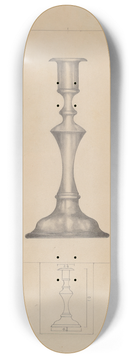 Henry Meyers - Candlestick 8.25 inch art skate deck