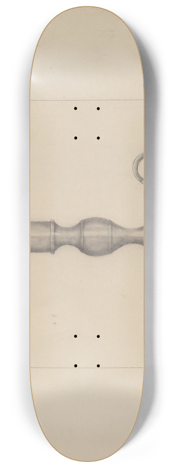 Henry Meyers - Candlestick 8.25 inch art skate deck