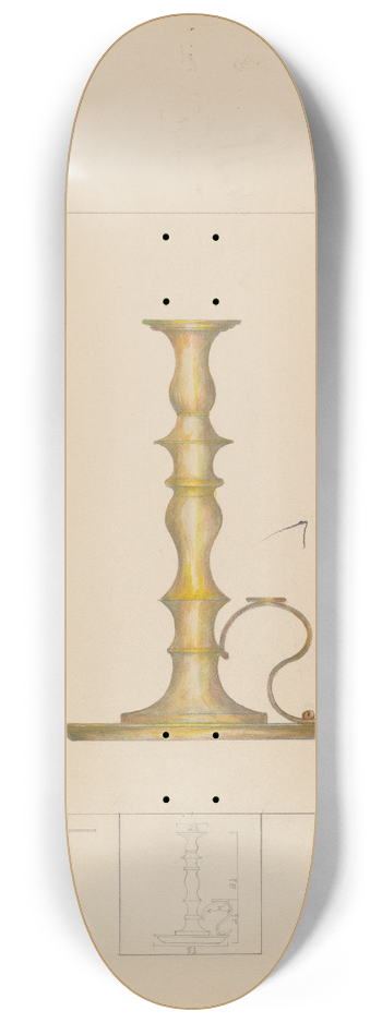 Henry Meyers - Candlestick 8.25 inch art skate deck