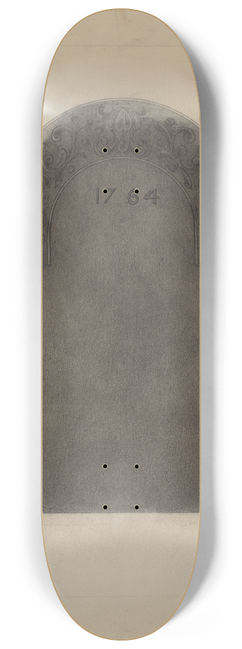 Henry Meyers - Iron Fireback 8.25 inch art skate deck