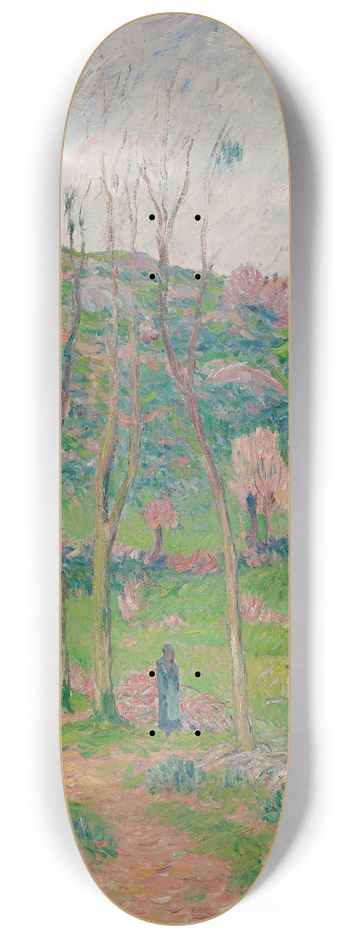 Henry Moret - Lhiver En Bretagne 8.25 inch art skate deck
